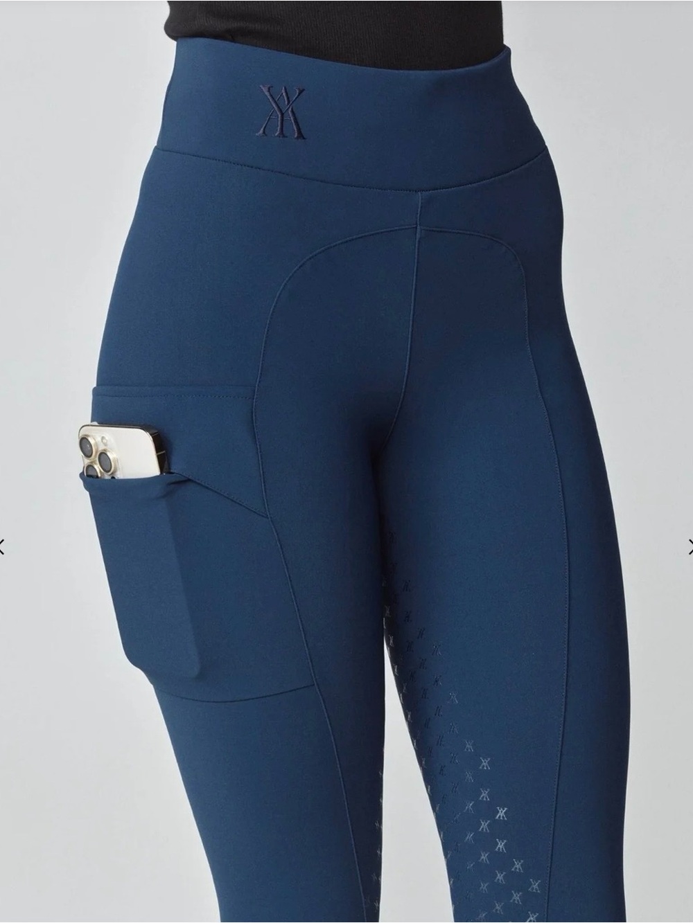 YAGYA Compression Pull-On Riding Breeches – Navy – Size S – NWOT - Picture 4 of 4